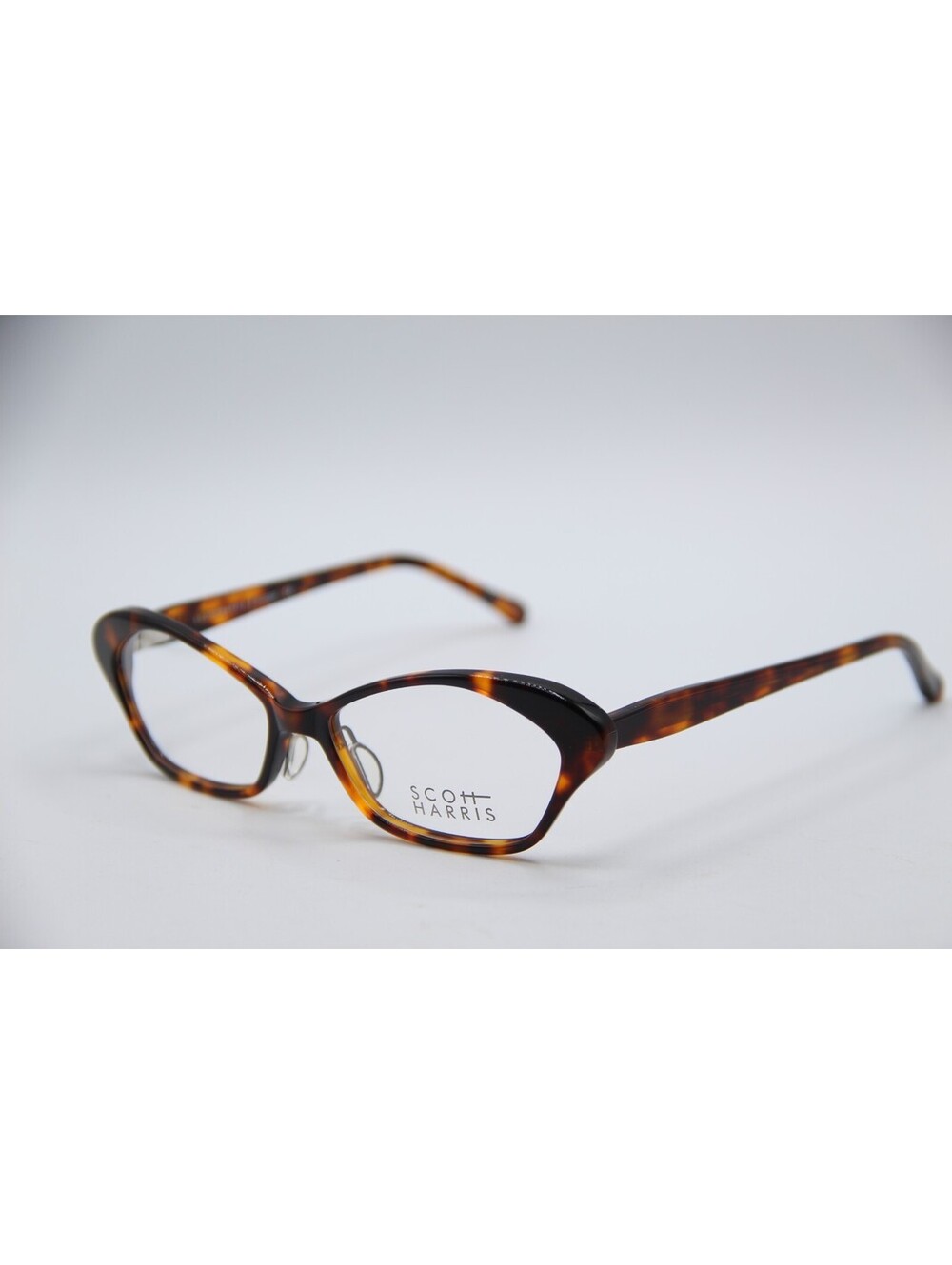 Scott Harris Sh-544 C1 Havana Authentic Eyeglasses 53-16-140